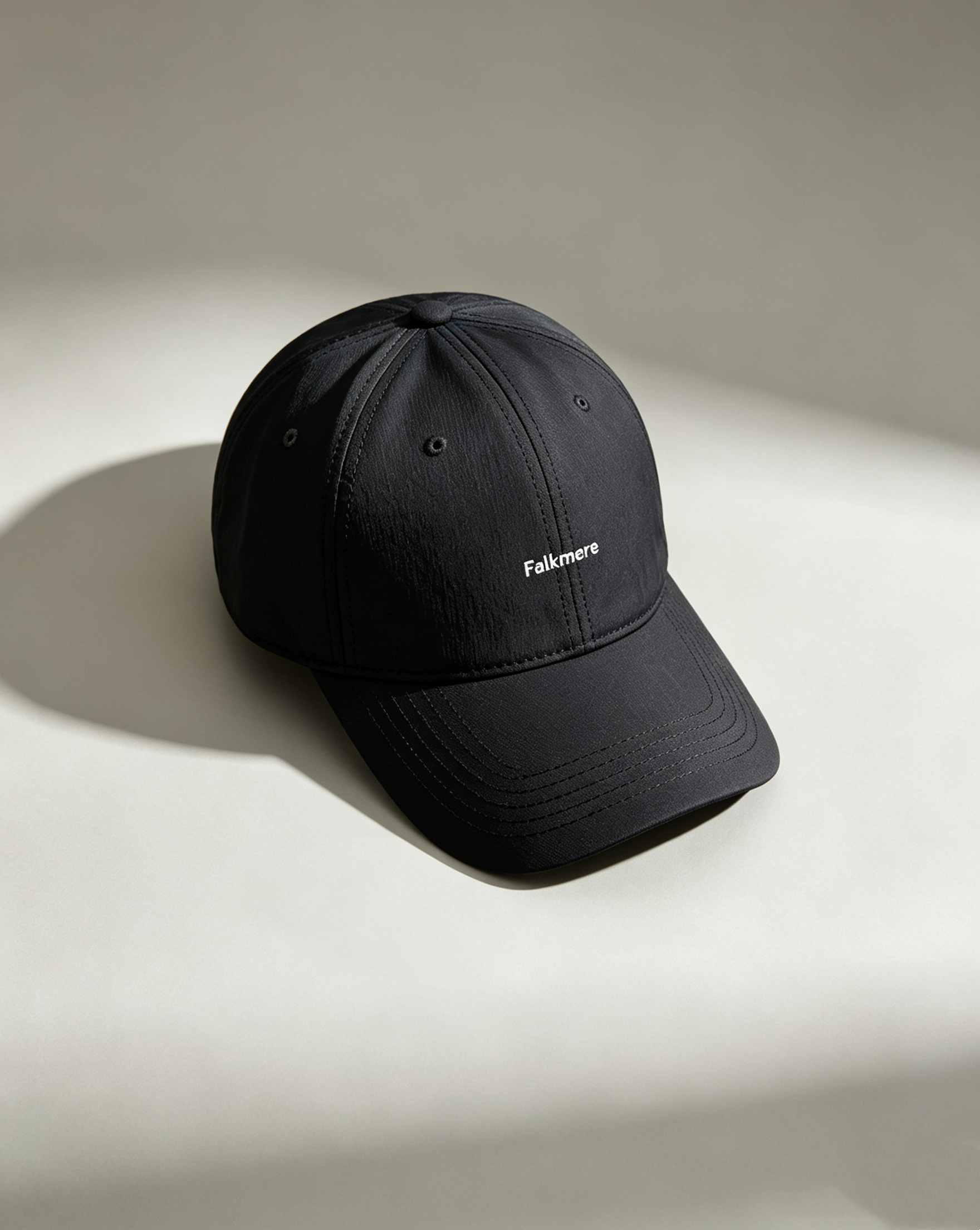 Kühlgewebe-Sonnencap in Schwarz